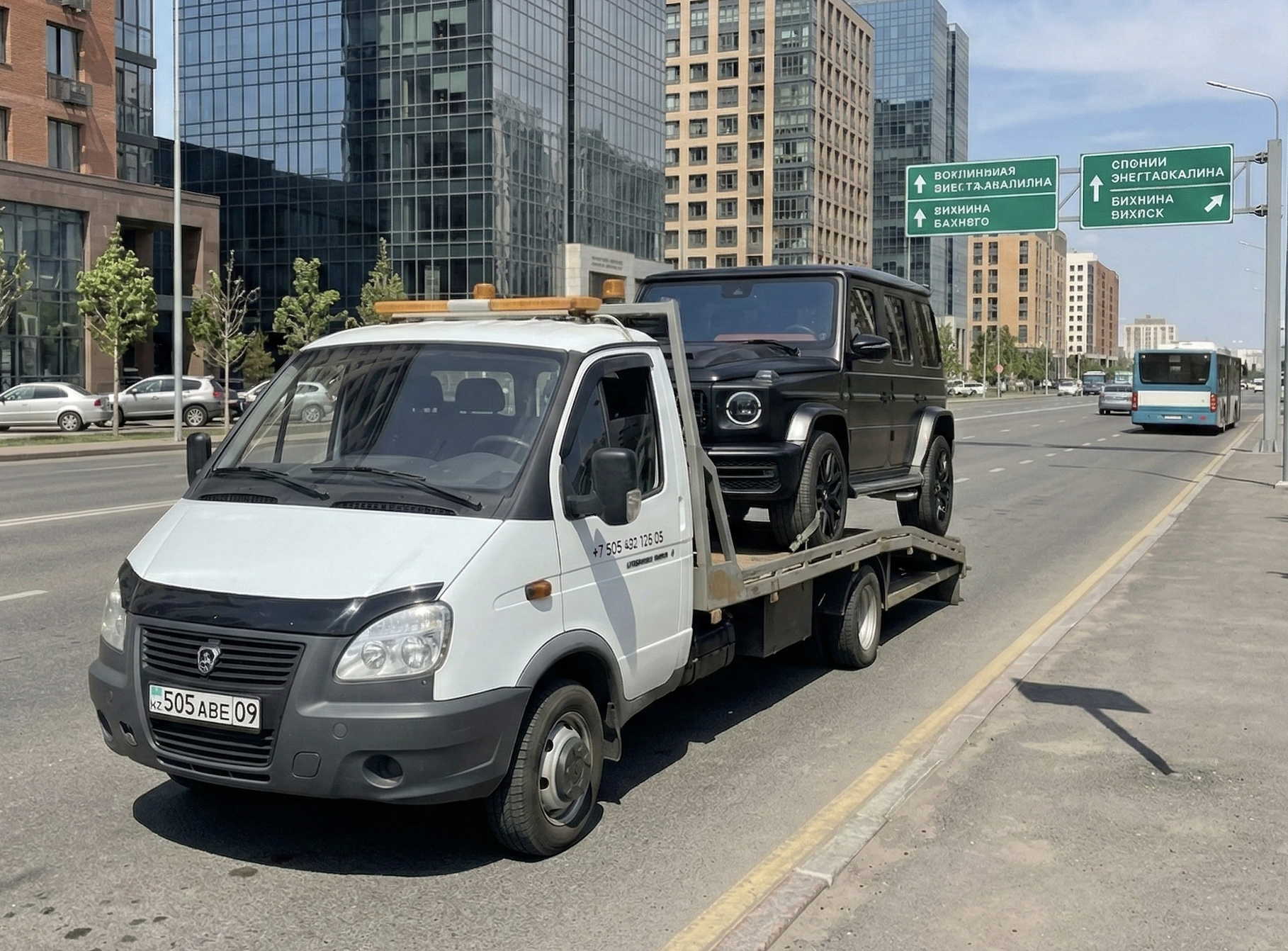 Эвакуатор Жанаарка